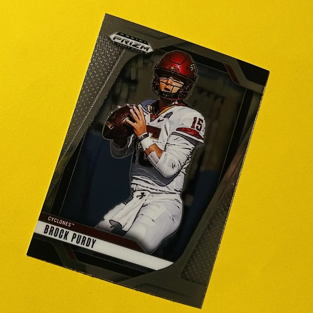 2025 Panini Prizm Draft Picks Brock Purdy #176 Iowa State Cyclones 49ers QB